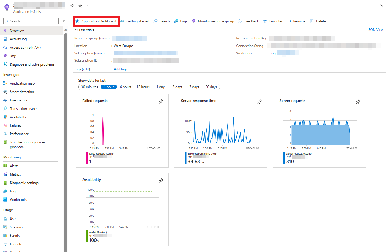 AppInsights-dashboard-button